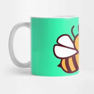 Be Happy, Funny Bee Pun, Bee Happy Mug